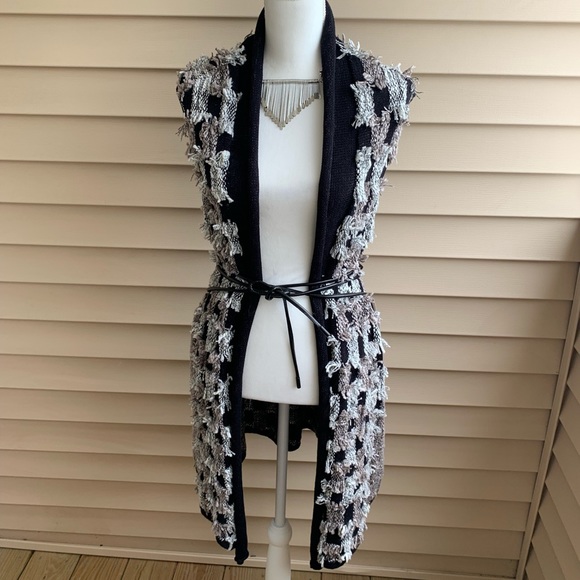 NIC+ZOE Sweaters - Last ⬇️ NIC + ZOE Open Front Belted Vest